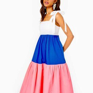 NWT Lilly Pulitzer anlee midi dress size 16.